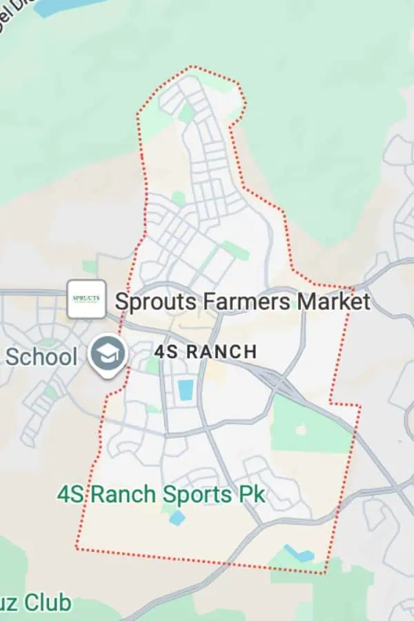 4S Ranch Map